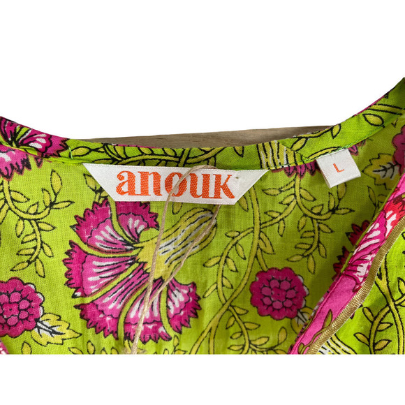 NWT ANOUK DRESS FLOWY DRESS WITH 3/4 SLEEVE - Picture 6 of 6